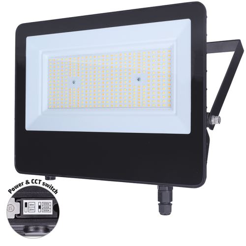 SOLIGHT WM-150W-T LED reflektor TOP, 150W, max.21000lm, Volitelný výkon a chromatičnost IP65