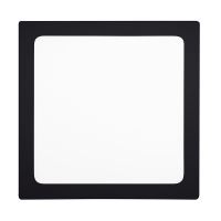 Solight WD175-B černý čtvercový přisazený LED panel s možností měnění CCT 24W 1800lm 3000K/4000K/6000K (1)