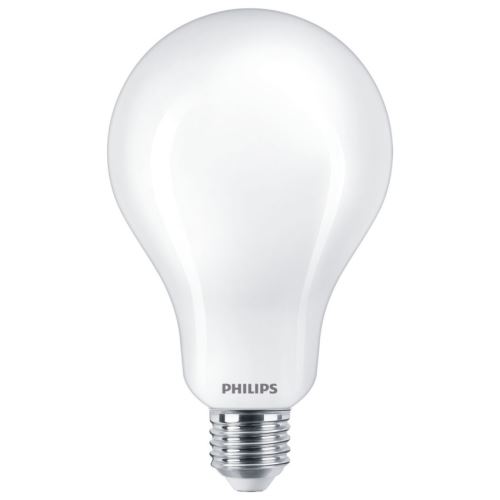 PHILIPS 3452LM Classic LED žárovka 23W, 2700K, E27 závit CW-studená bílá, velká skleněná baňka, vysoká svítivost, náhrada za 200W žárovku