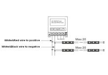 LED modul pro osvětlení reklamních písmen 1,5W 12V DC IP65 CW / 833-160/ (5)