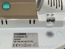 Panlux LEDMED PLAFONIERA PSB-60/B svítidlo přisazené IP44 skleněný kryt (3)
