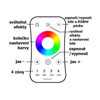 LED dálkový ovladač a stmívač pro dimLED OVS RGBW až 4 kanály (4)