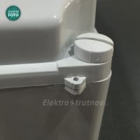 IDE Erocomm skříň zásuvková s 2x220V zásuvkou a 1x32A 5P zásuvkou,  jističe+chránič / Z52.201DZ (2)