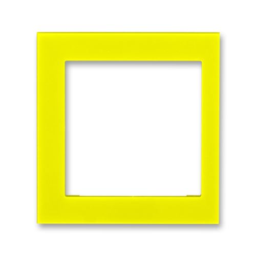ABB 3901H-A00255 64 Kryt rámečku s otvorem 55x55, krajní LEVIT žlutá