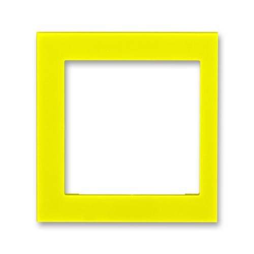 ABB 3901H-A00255 64 LEVIT Kryt rámečku s otvorem 55x55, krajní žlutá