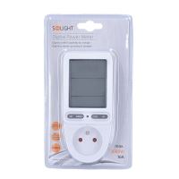 SOLIGHT DT27 digitální měřič elektrické spotřeby 230V/16A s velkým přehledným LCD displejem (2)