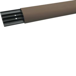 Hager podlahová lišta SL 18x75mm s hnědým krytem PVC plast /SL1807508014/ (balení 32m)