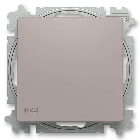 ABB 3559T-A06940 244 ZONI® s IP44  krytím, Přepínač střídavý řazení č.6 GREIGE