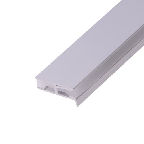 LED profil 2SP-S pro osvětlení polic, stříbrný, profil s krytem