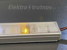 LED profil pod linku 24W DW 2m denní bílá 230V s dotykovým ovládáním kdekoli na hliníkovém profilu samolepící (2)