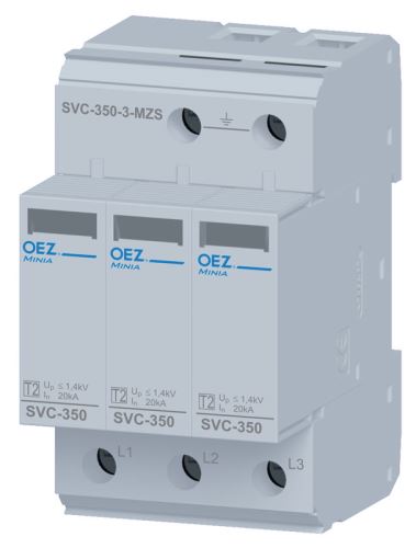 OEZ SVC-350-3-MZ, 3 pol, C /38365/ svodič přepětí