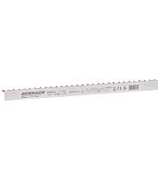 Schrack BSB00140 Propojovací lišta vidlicová 1Fázová, 10mm2, 57 modulů,1 metr, rozteč=17,8mm Schrack BSB00140 Propojovací lišta vidlicová 1Fázová, 10mm2, 57 modulů,1 metr, rozteč=17,8mm