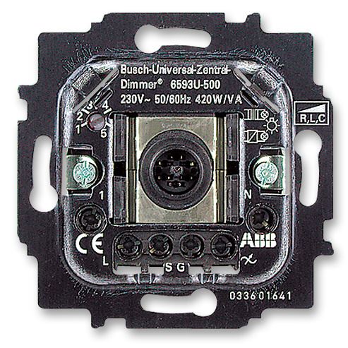 ABB 6590-0-0171 Přístroj stmívače univerzálního pro krátkocestné ovládání