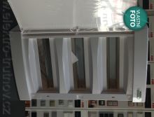 Noark PNS 36W /101509/ Plastová rozvodnice / rozvaděč, bílé dveře, montáž na omítku, IP40, 3 řady, 3x12 modulů (1)
