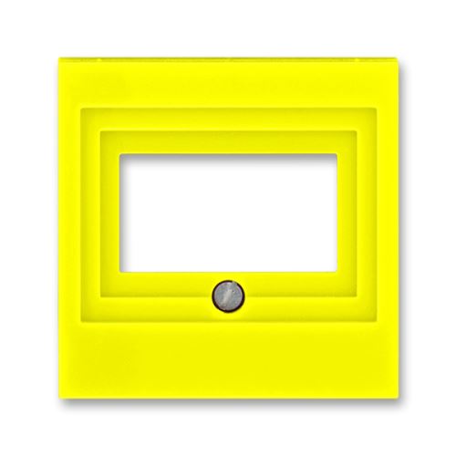 ABB 5014H-A00040 64 LEVIT Kryt zásuvky reproduktorové, komunikační, USB žlutá
