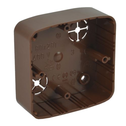 Kopos LK 80X28 T_I2 krabice přístrojová lištová pro zásuvky a vypínače ABB Tango - Dub tmavý