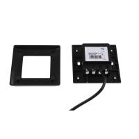 LED černé orientační svítidlo vestavné s pohybovým PIR čidlem, 0,6W, IP20, 230V, 3m (4)