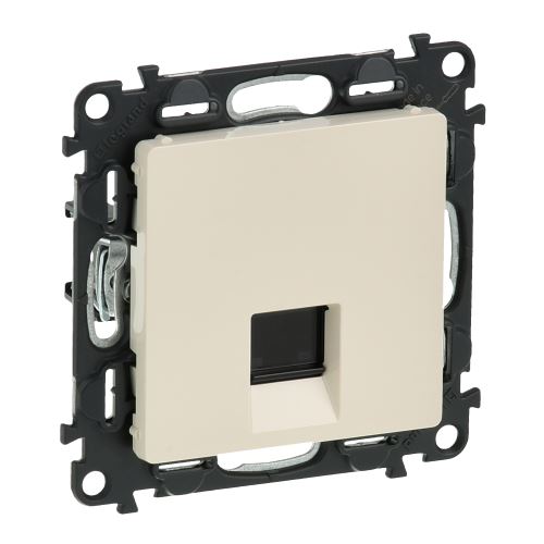 Legrand VALENA LIFE datová zásuvka dvojnásobná 2xRJ45 CAT.6 STP BÉŽOVÁ LCS /753246/