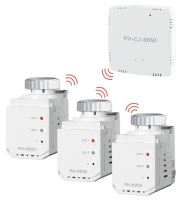 Elektrobock PH-Starter pack 1,1xcentrální jednotka+ 3x termostatická hlavice,WIFI ovládání (1)