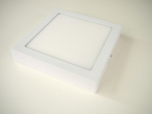 Přisazený LED panel 18W čtverec 220x220mm