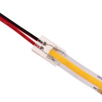 Spojka s kabelem pro COB LED pásek Jednobarevný o šířce 8mm (2)