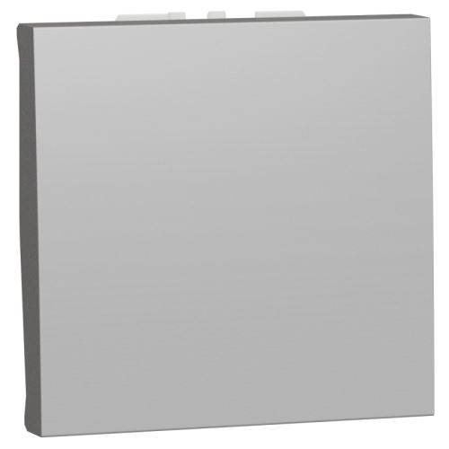 Schneider NOVÁ UNICA zvonkový přepínač střídavý č.6/0 s klapkou bezšroubové připojení NU323630 ALUMINIUM